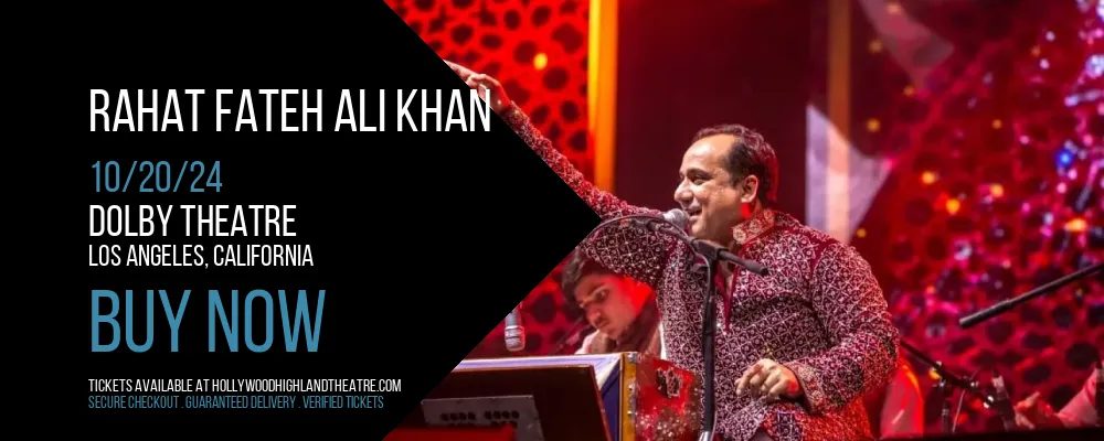 Rahat Fateh Ali Khan at Dolby Theatre