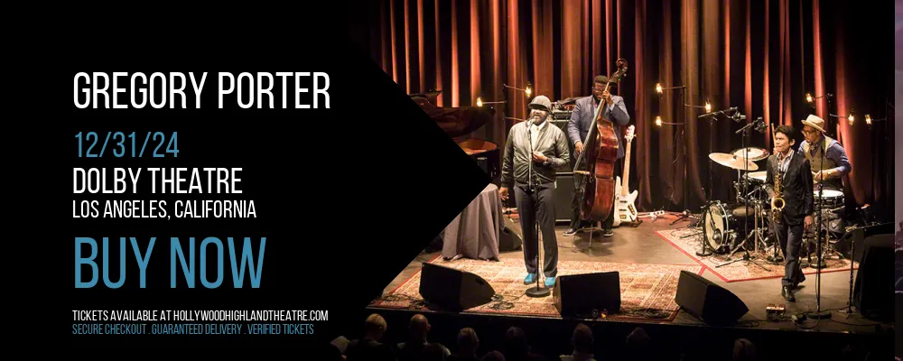 Gregory Porter at Dolby Theatre